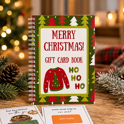 Christmas Gift Card Book