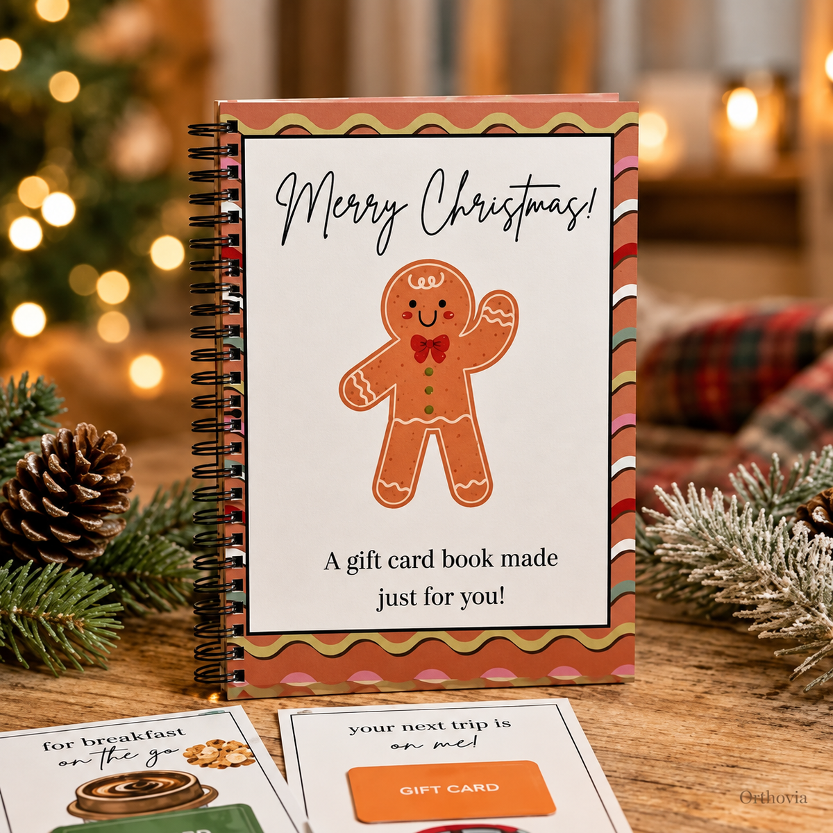 Christmas Gift Card Book