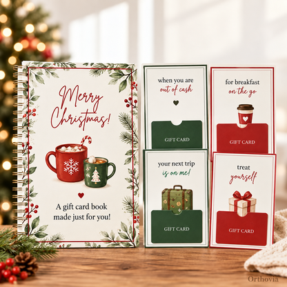 Christmas Gift Card Book
